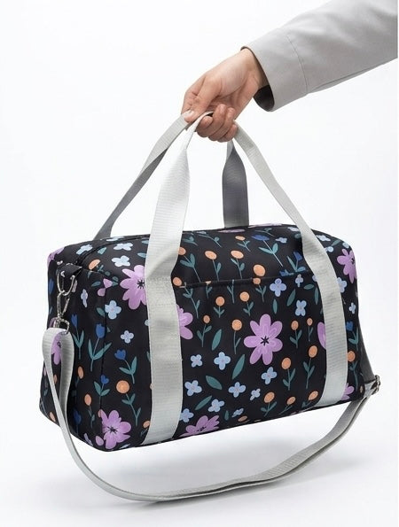 Midnight Bloom Duffel Bag