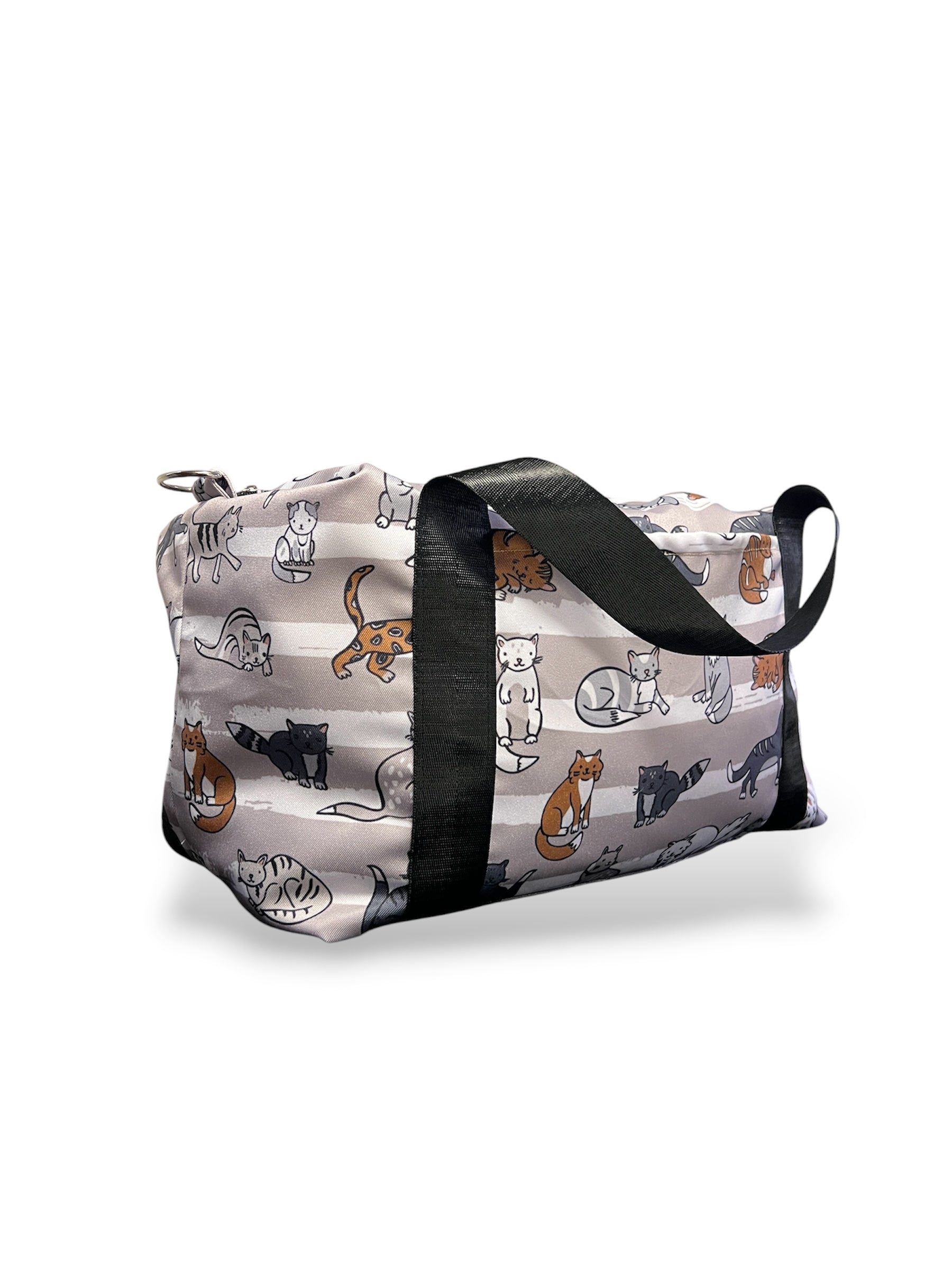 Whisker weekend duffle bag - black straps