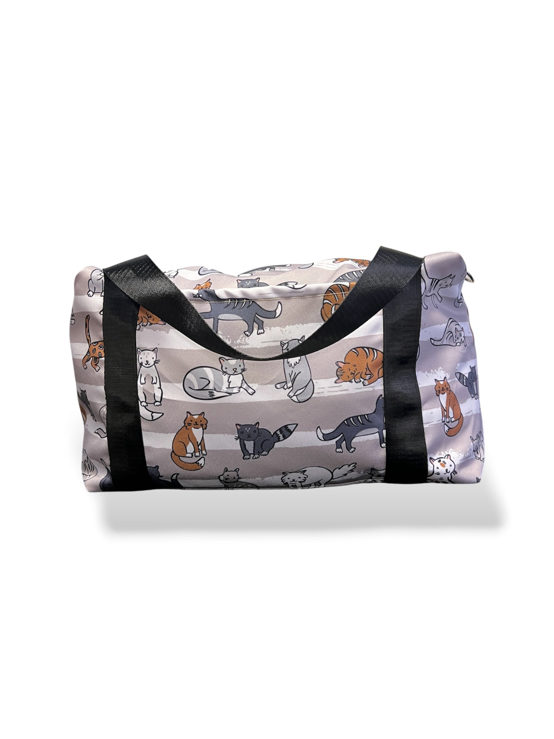 Whisker weekend duffle bag - black straps