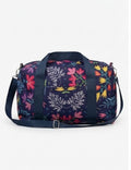 Navy Blossom Duffle Bag